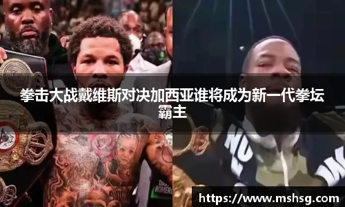 拳击大战戴维斯对决加西亚谁将成为新一代拳坛霸主